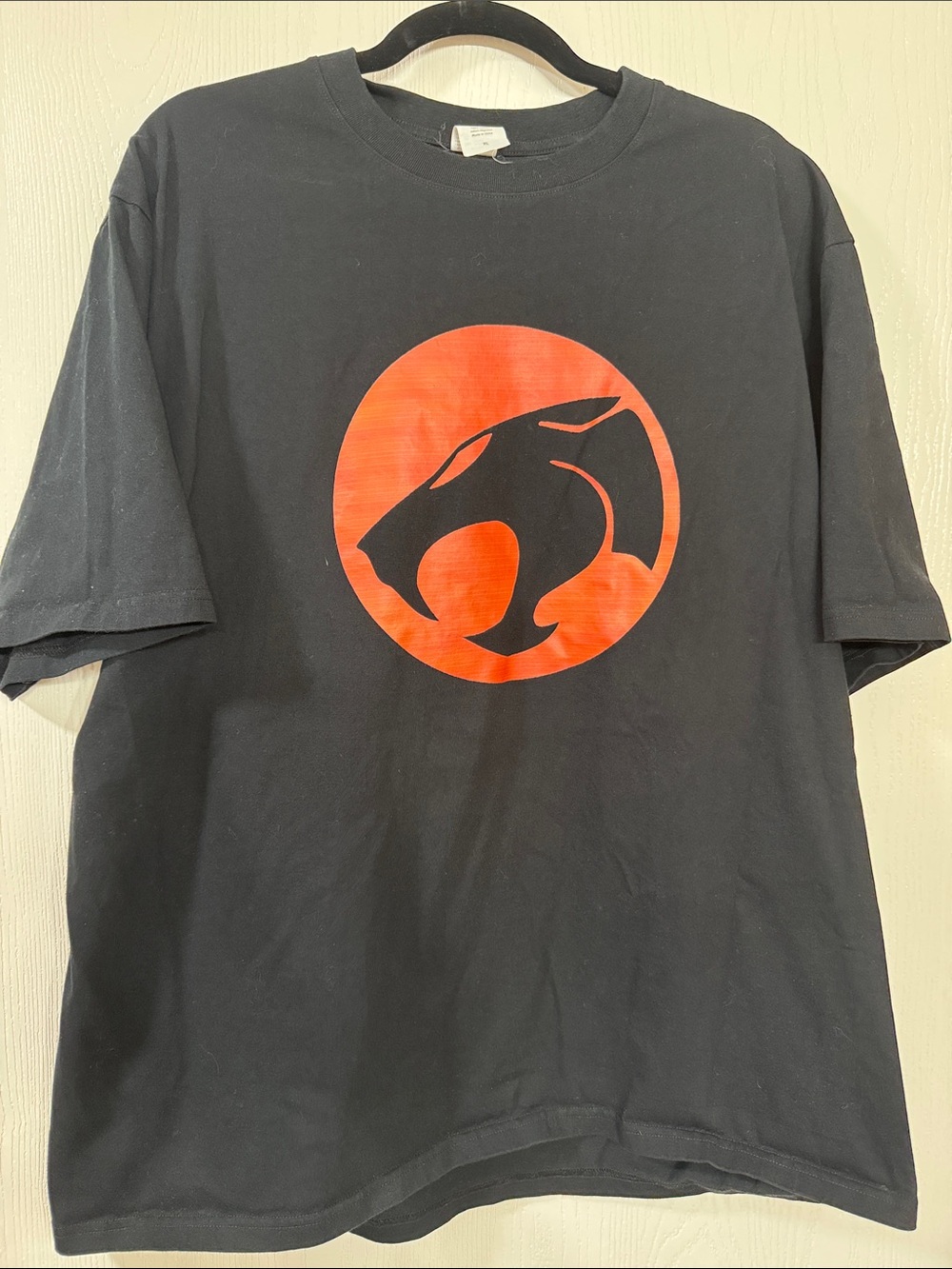 Black Logo T-Shirt - Red Logo